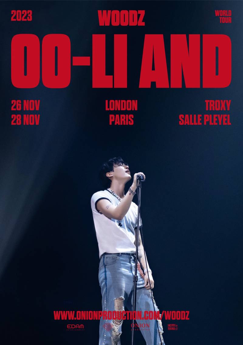 26일(일), 🧡💙WOODZ (우즈)조승연 2023 WORLD TOUR OO-LI AND IN London | 인스티즈