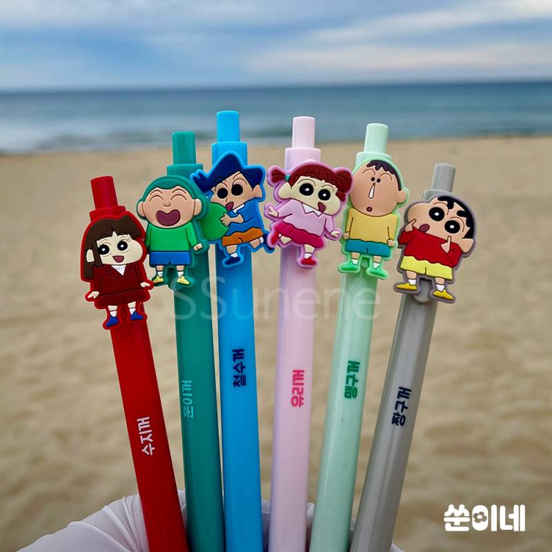 [잡담] 다이소 짱구볼펜 짱구꺼라고 써있는거 너무 귀엽지않아? | 인스티즈