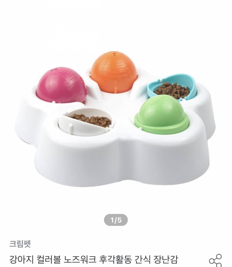 [잡담] 분리불안 심한 노견 노즈워크 장난감 골라줄 사람 ㅠㅠ제발 | 인스티즈