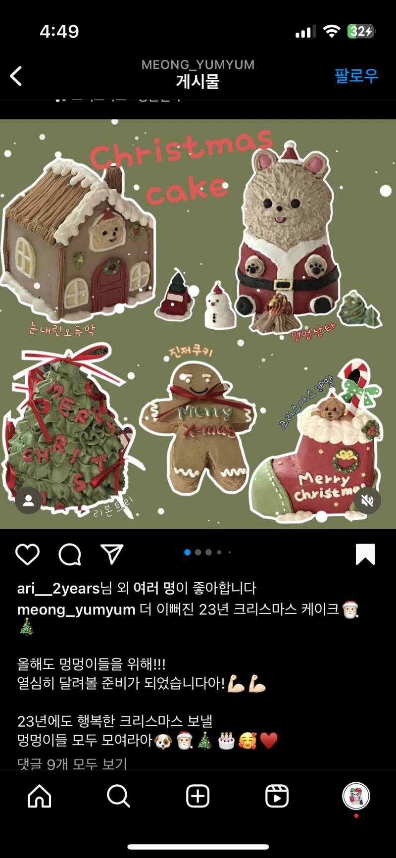 [잡담] 케이크 진짜 넘 예쁜데 강아지들이 먹는걸까❓사람이 먹는걸까❓ | 인스티즈