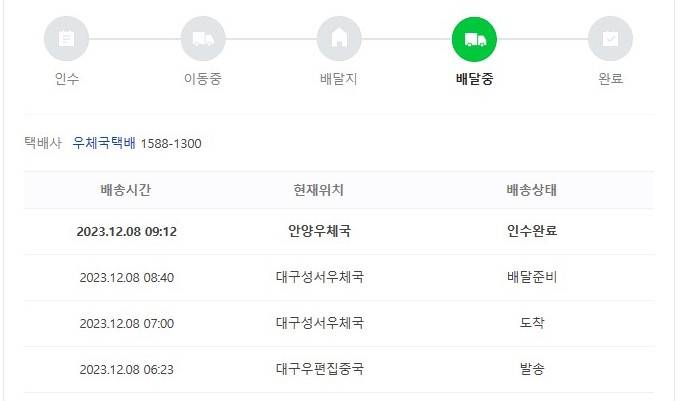 [잡담] 우체국 택배 나 대구사는데 이거 다른곳으로 잘 못 간거맞지 | 인스티즈