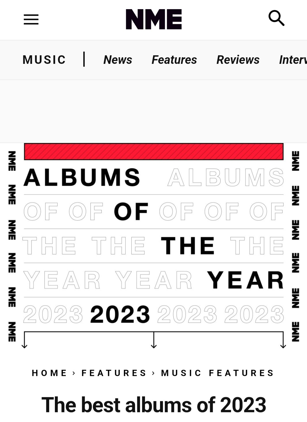 [정보/소식] 영국 NME "Albums of The yer 2023"에 차트인한 케이팝 앨범들 | 인스티즈