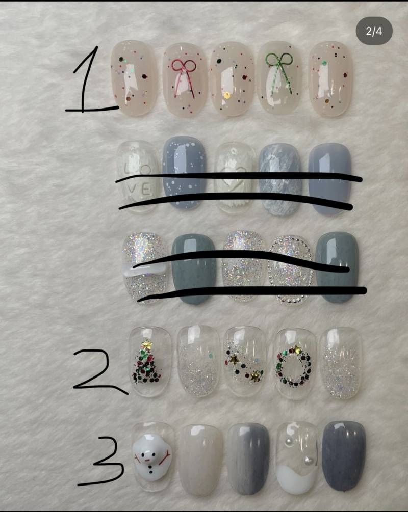 [잡담] 네일 골라줘☃️ | 인스티즈