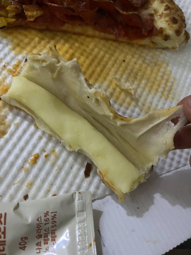 [잡담] 피자 이거 안익은거야?? | 인스티즈