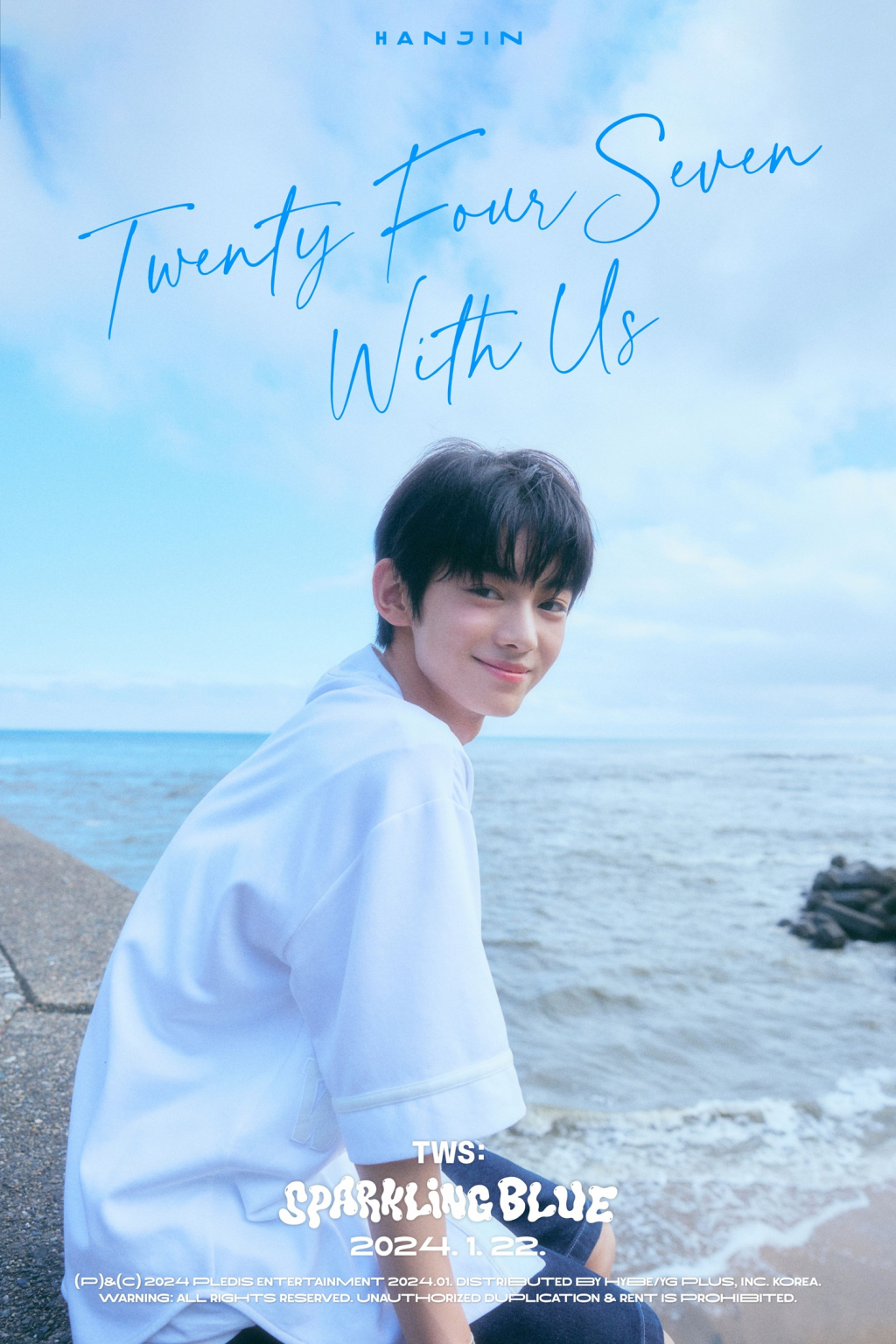 [정보/소식] '세븐틴 동생 그룹' TWS(투어스), 데뷔 앨범 'Sparkling Blue' 첫 오피셜 포토 공개..6인 6색 ...