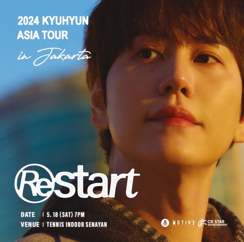 18일(토), 🐧규현 2024 ASIA TOUR 'Restart' -JAKARTA 💫 | 인스티즈