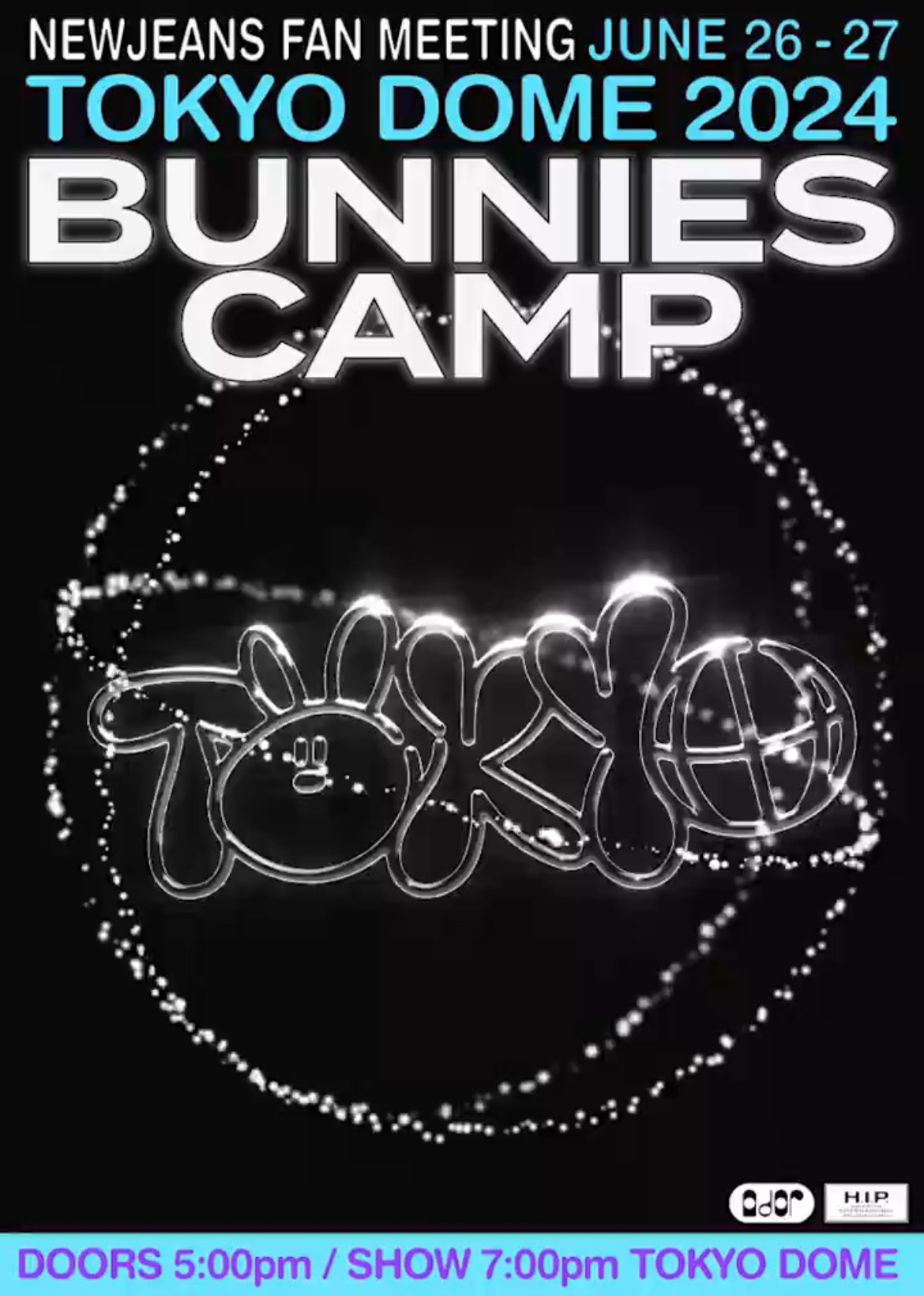 [정보/소식] 뉴진스 일본 데뷔 팬미팅 【BUNNIES CAMP 2024 TOKYO DOME】 공식 포스터 | 인스티즈