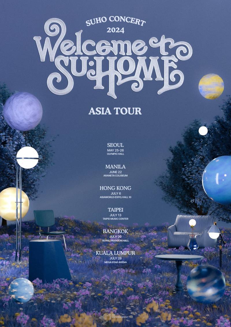 28일(일), 🐰수호 💙2024 콘서트 &lt;SU:HOME&gt; - ASIA TOUR in KUALA LUMPUR💙 | 인스티즈