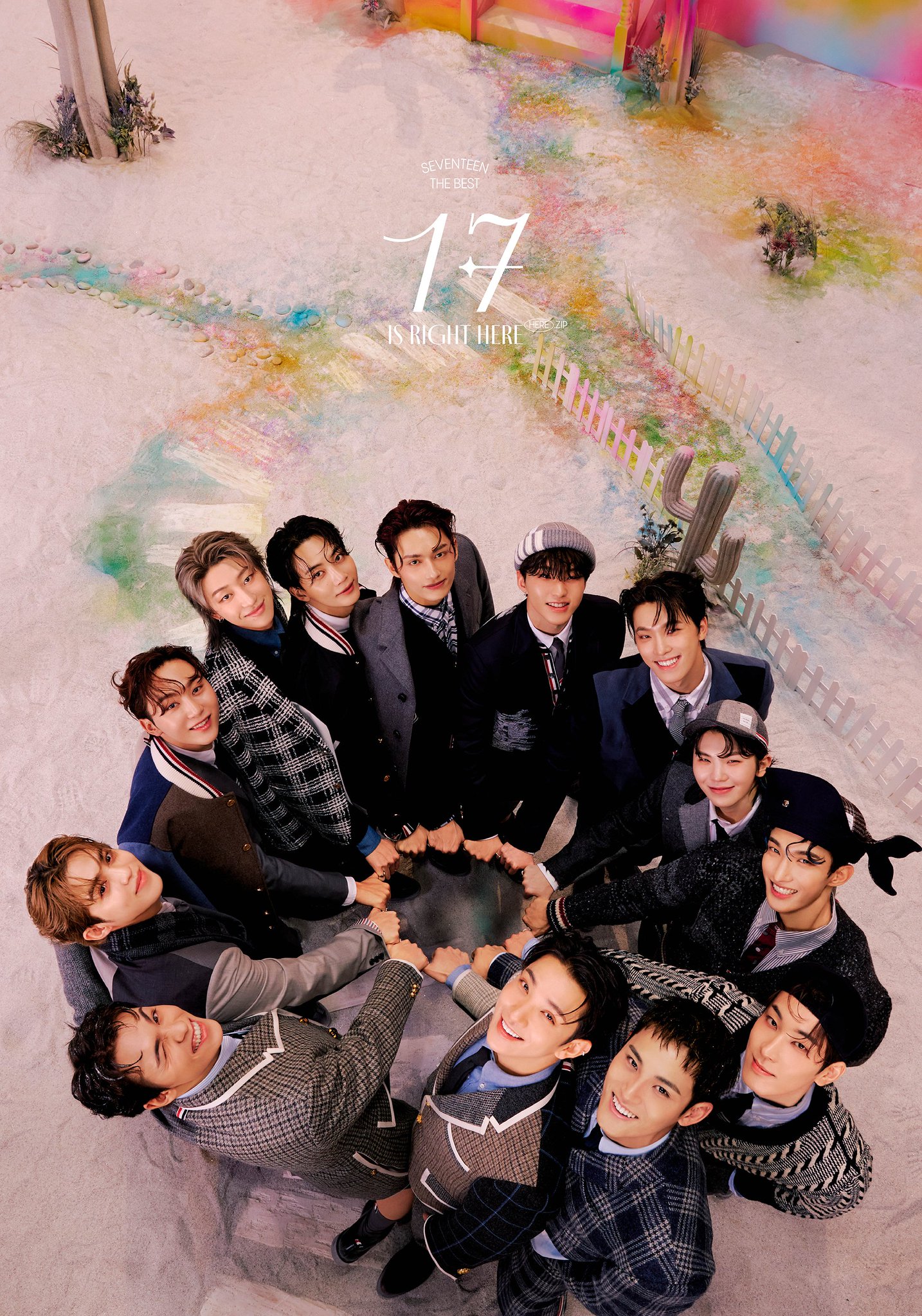 [정보/소식] SEVENTEEN (세븐틴) BEST ALBUM '17 IS RIGHT HERE'Official Photo : 𝗛𝗘𝗥𝗘(𝟮).𝘇𝗶𝗽 | 인스티즈