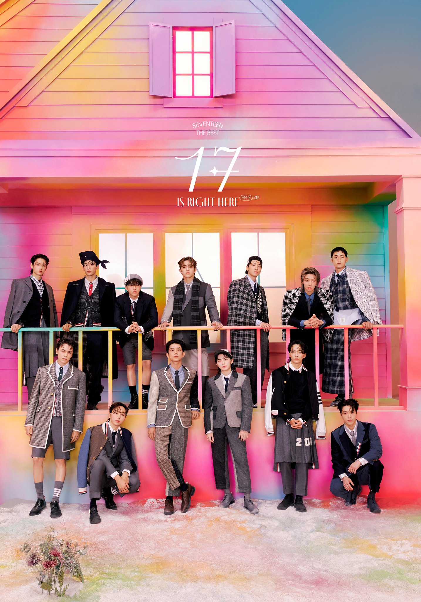 [정보/소식] SEVENTEEN (세븐틴) BEST ALBUM '17 IS RIGHT HERE'Official Photo : 𝗛𝗘𝗥𝗘(𝟮).𝘇𝗶𝗽 | 인스티즈