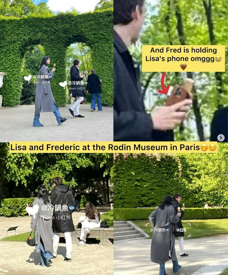 [정보/소식] 4월 블핑 리사 데이트 사진 (어제 파리 미술관) | 인스티즈