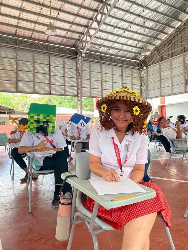 필리핀 대학생 컨닝 방지용 모자 | 인스티즈