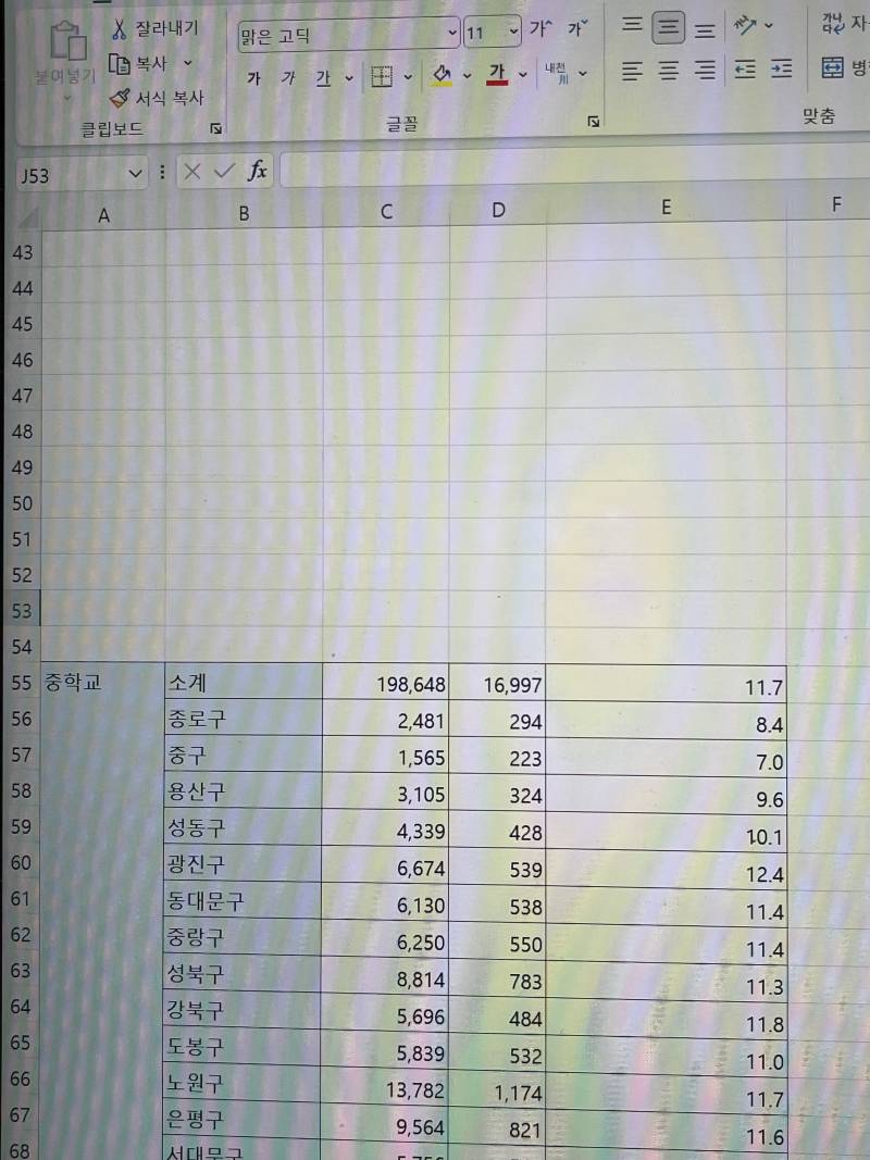 [잡담] 엑셀 기본적인 건데 제발 한번만 들어와줘. ㅜㅜ | 인스티즈