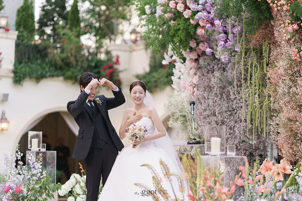 [정보/소식] 김기리 문지인 부부 결혼식 사진 | 인스티즈