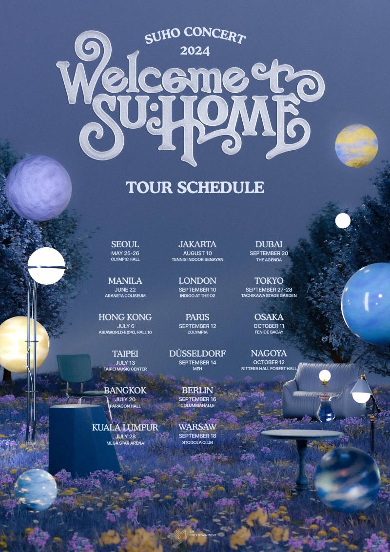 16일(월), 🐰수호 💙2024 콘서트 &lt;SU:HOME&gt; - WORLD TOUR in BERLIN💙 | 인스티즈