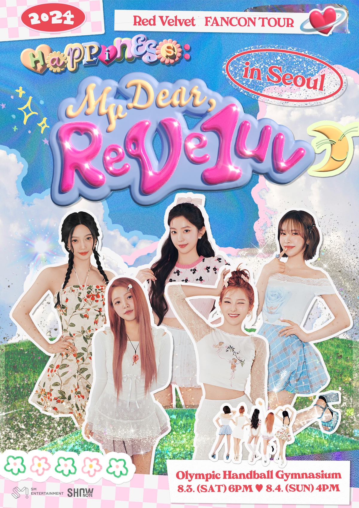 [정보/소식] 2024 레드벨벳 Red Velvet FANCON TOUR &lt;HAPPINESS : My Dear, ReVe1uv&gt; in SEOUL | 인스티즈