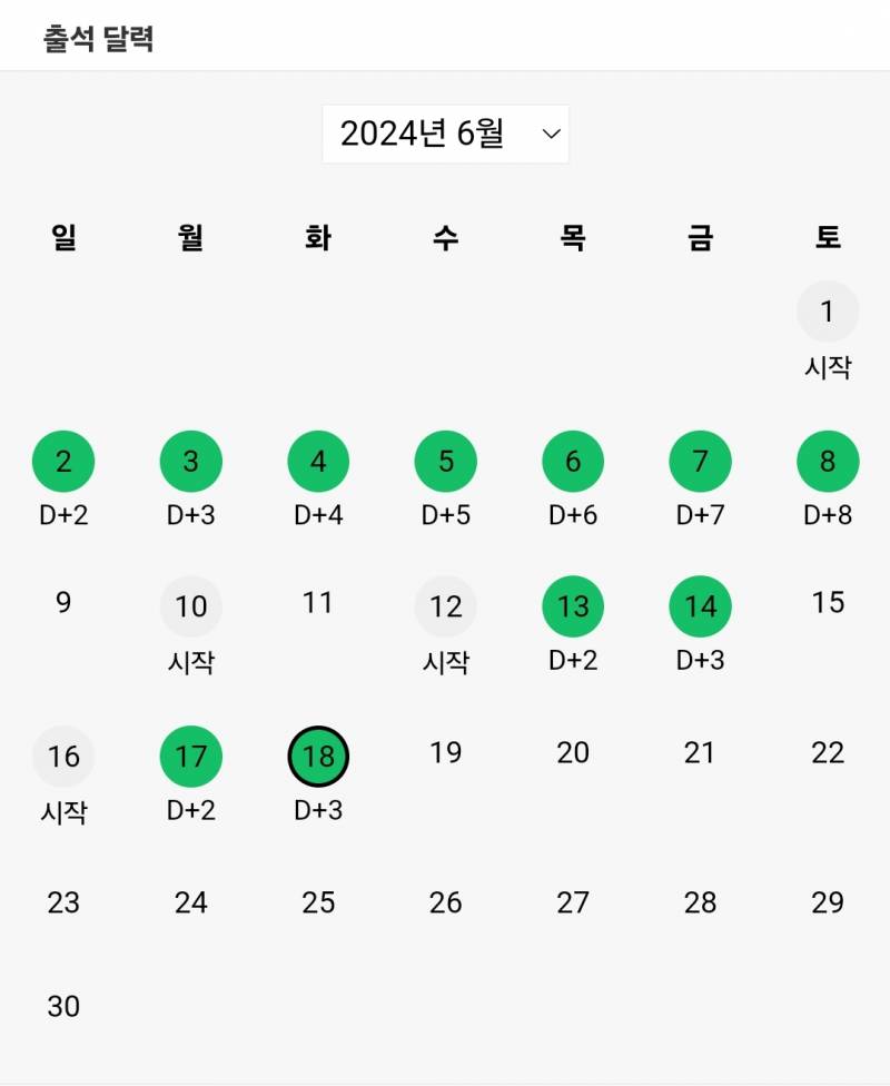 [잡담] 인티 출석체크 달력 나만 이럼?ㅋㅋㅋ | 인스티즈