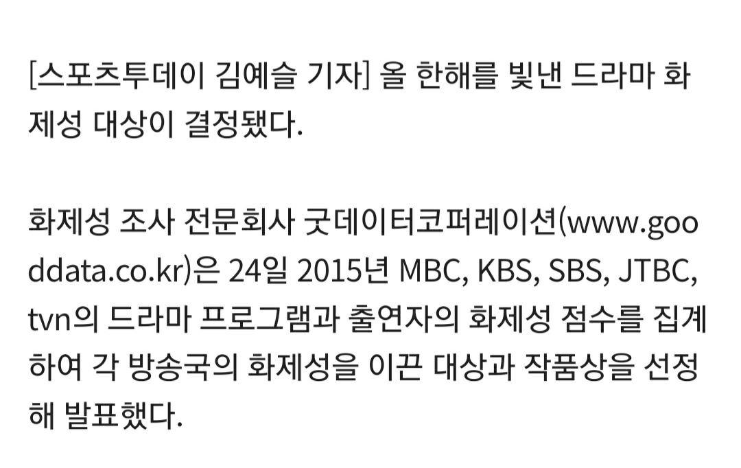 [잡담] 프로듀사 김수현 갤럽 2위 굿데이터 화제성 1위 했어 | 인스티즈