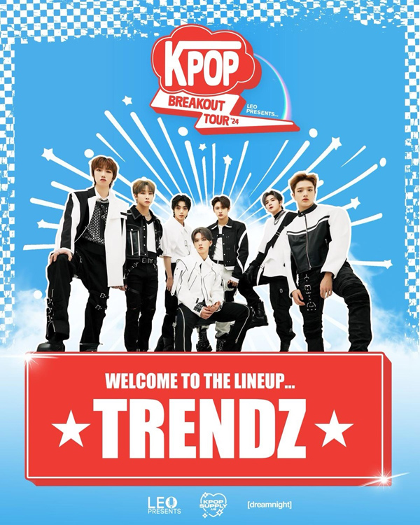 [정보/소식] 트렌드지(TRENDZ), 데뷔 후 첫 미주투어 돌입...'KPOP BREAKOUT TOUR '24' 헤드라이너 발탁 | 인스티즈
