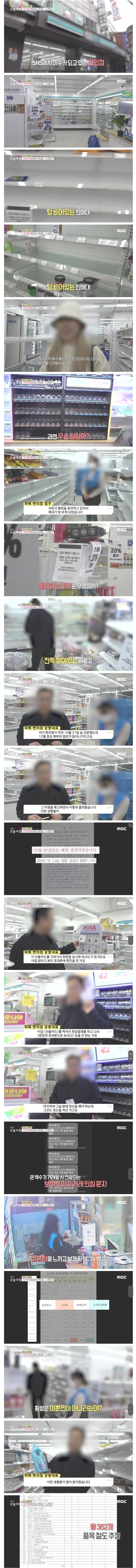 커뮤니티에서 유명해진 1년만에 폐업하는 편의점 | 인스티즈