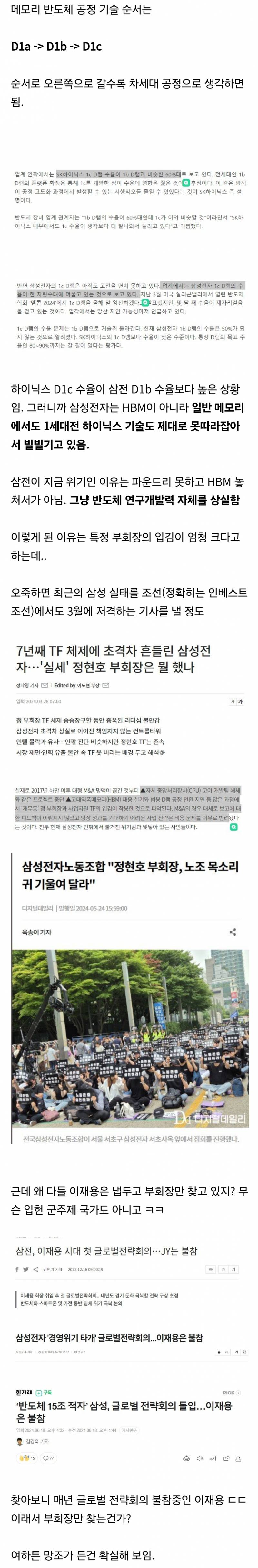 현재 삼성전자가 역대 최고의 위기인 이유를 쉽게 알려줌 | 인스티즈