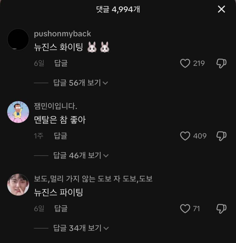 현재 난리났다는 르세라핌 틱톡 댓글창 상황.jpg | 인스티즈