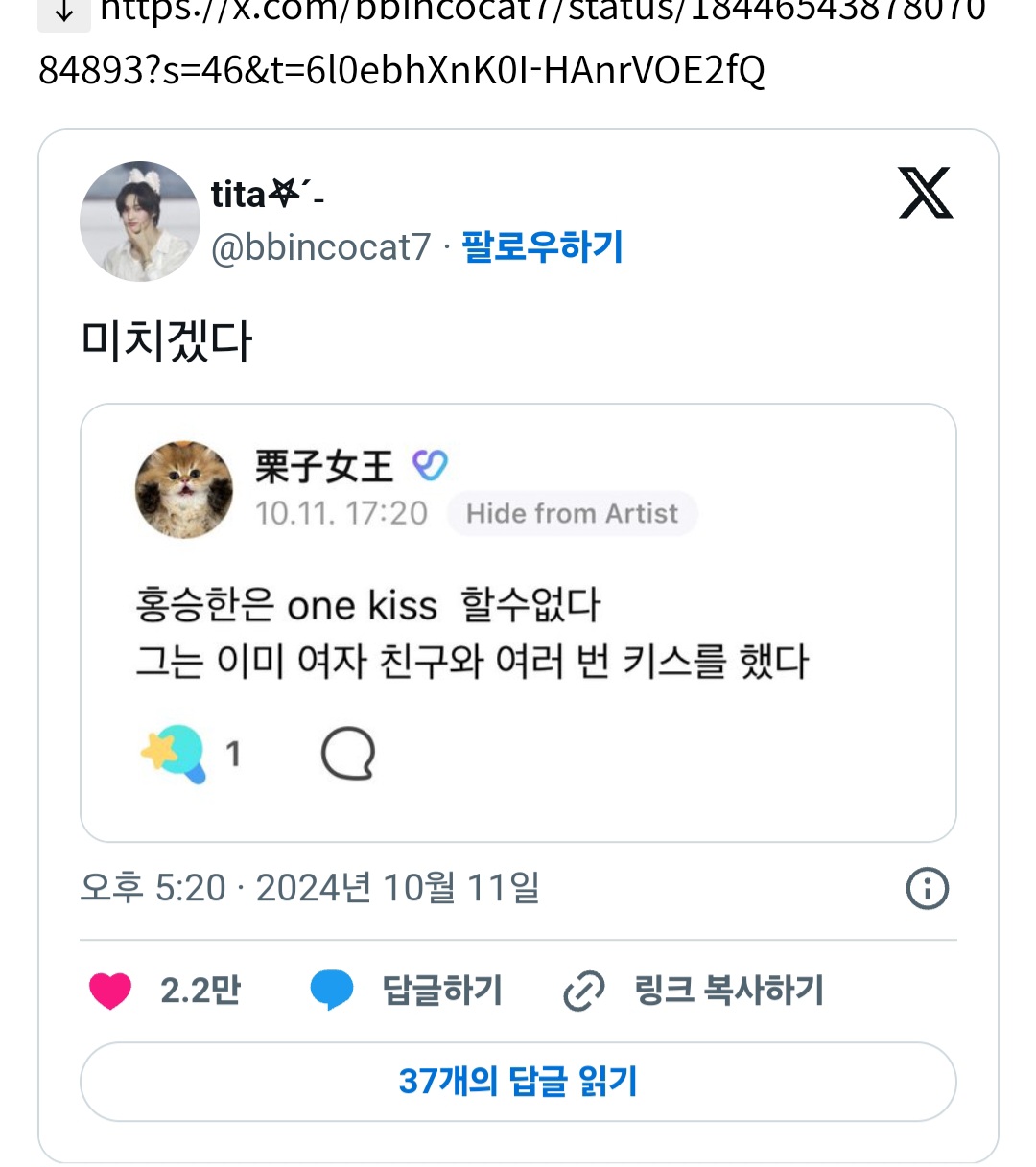 [잡담] 아 라이즈 해외팬 개웃기다 | 인스티즈