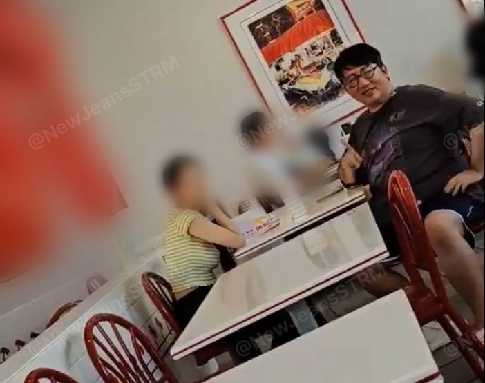 방시혁 딸뻘과 햄버거 먹으며 히히덕거리는 사진 공개한 팀 버니즈 | 인스티즈