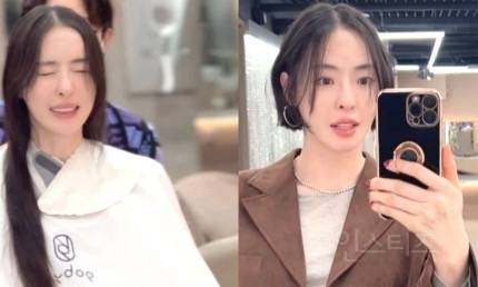 이다희, 귀밑 3cm로 싹둑...역시 원조 '단발병 유발자' | 인스티즈