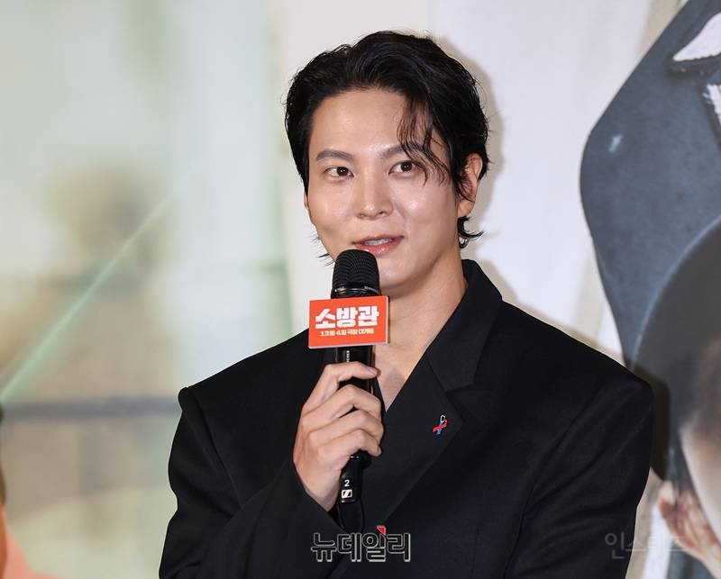 방금 뜬 영화 소방관 제작보고회 주원.jpg | 인스티즈