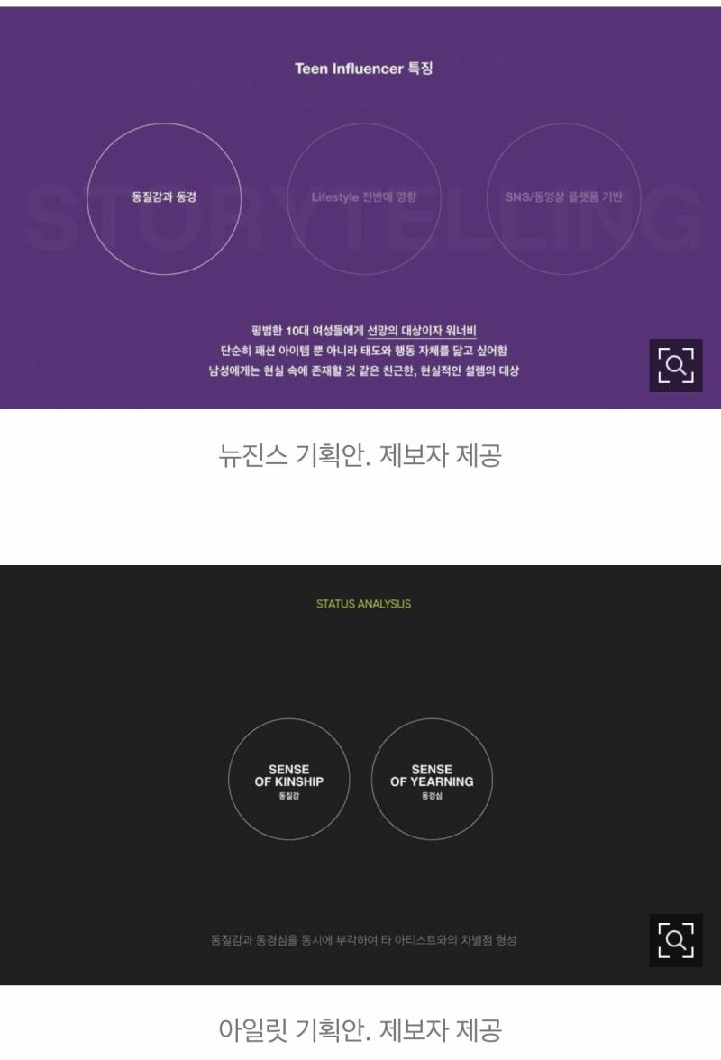 [단독] 뉴진스-아일릿 표절 공방…3년 차이로 기획안이 '닮았다' | 인스티즈
