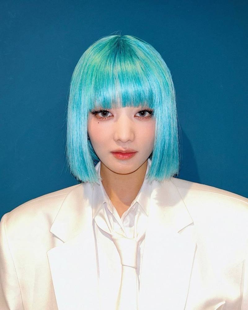 인스타에 민트 가발 짤 올려준 민니 ㅋㅋㅋㅋ.jpg | 인스티즈