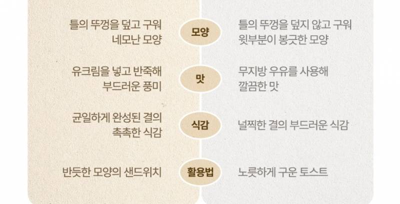 [잡담] 식빵 살껀데 이 둘중에 뭐가 더 맛있을까? | 인스티즈