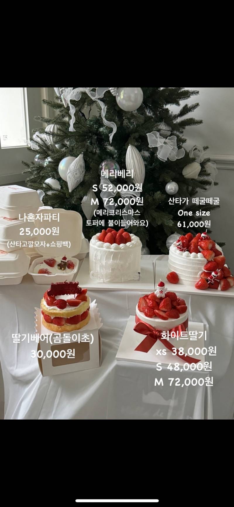 [잡담] 4인가족 크리스마스 케이크 골라주ㅜ | 인스티즈