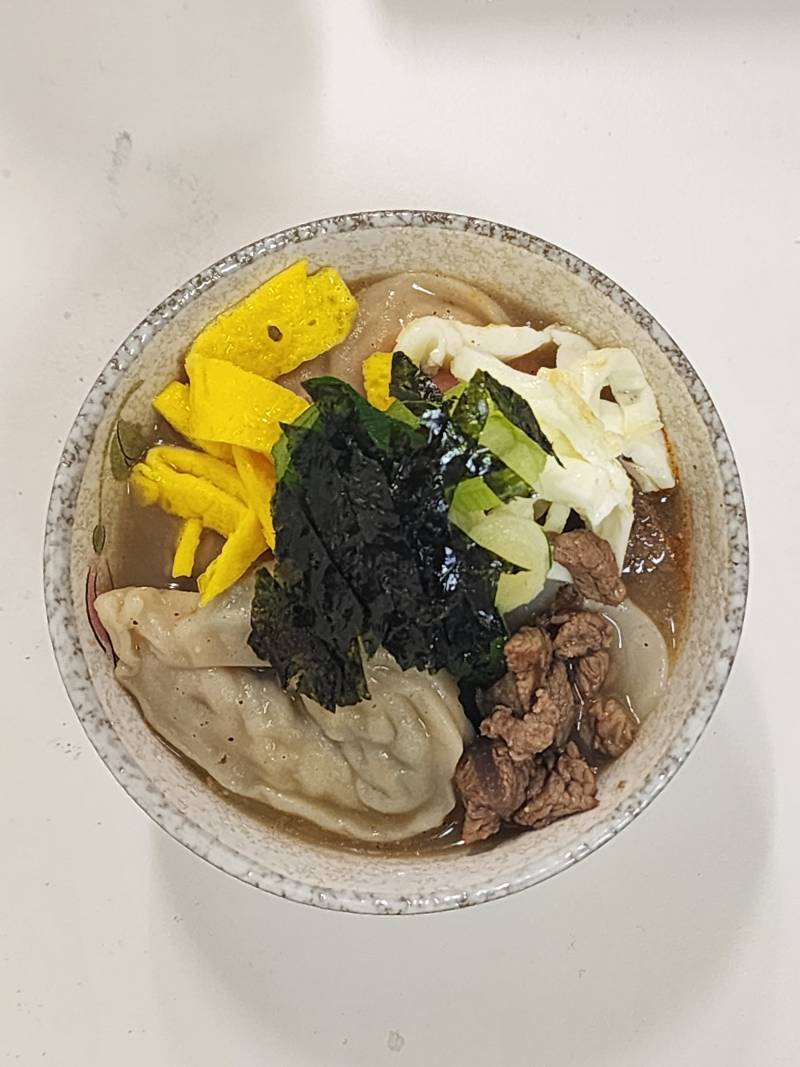 [잡담] 내가 만든 떡만둣국 볼사람.. | 인스티즈