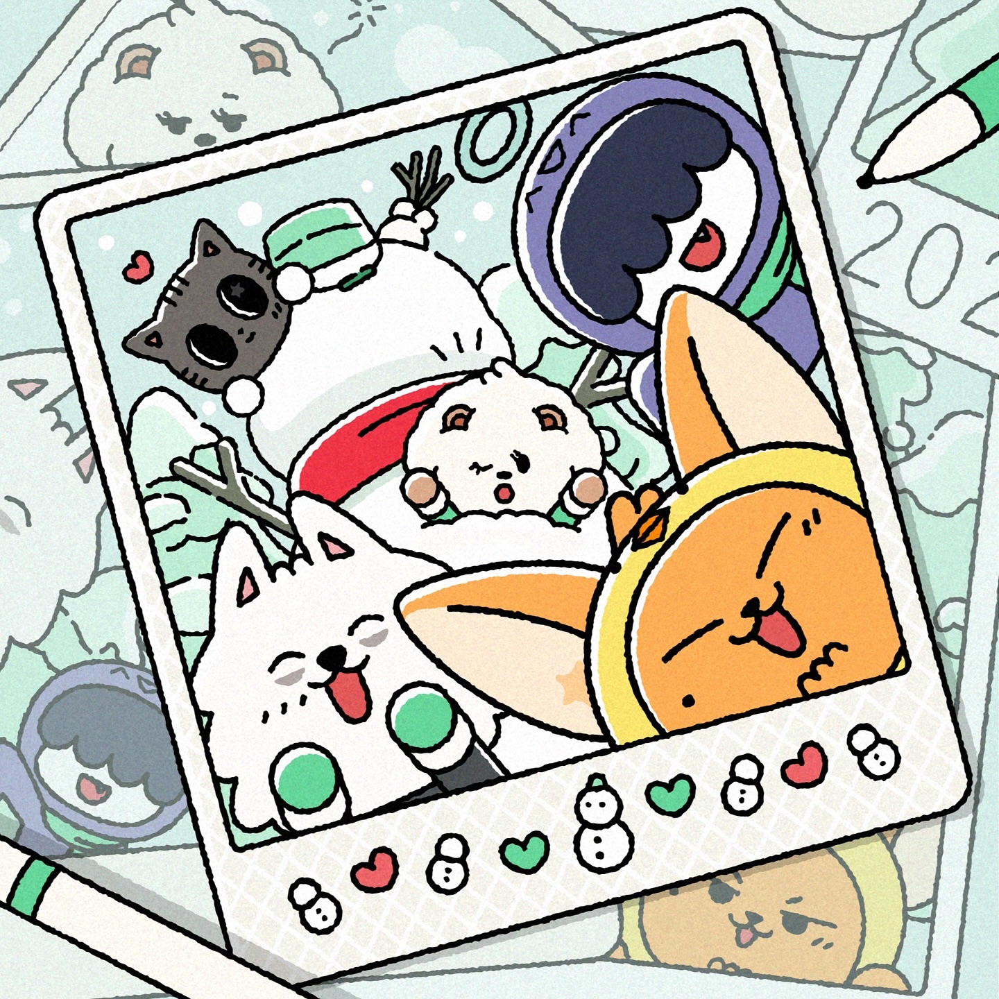 [잡담] 뿔바투 공계에 올라오는 만화 너무 귀여워 뭔가 힐링이야 | 인스티즈