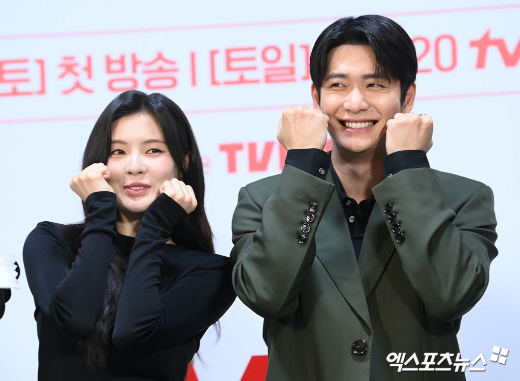 tvN 새 토일드라마 감자연구소 제작발표회 강태오, 이선빈 | 인스티즈