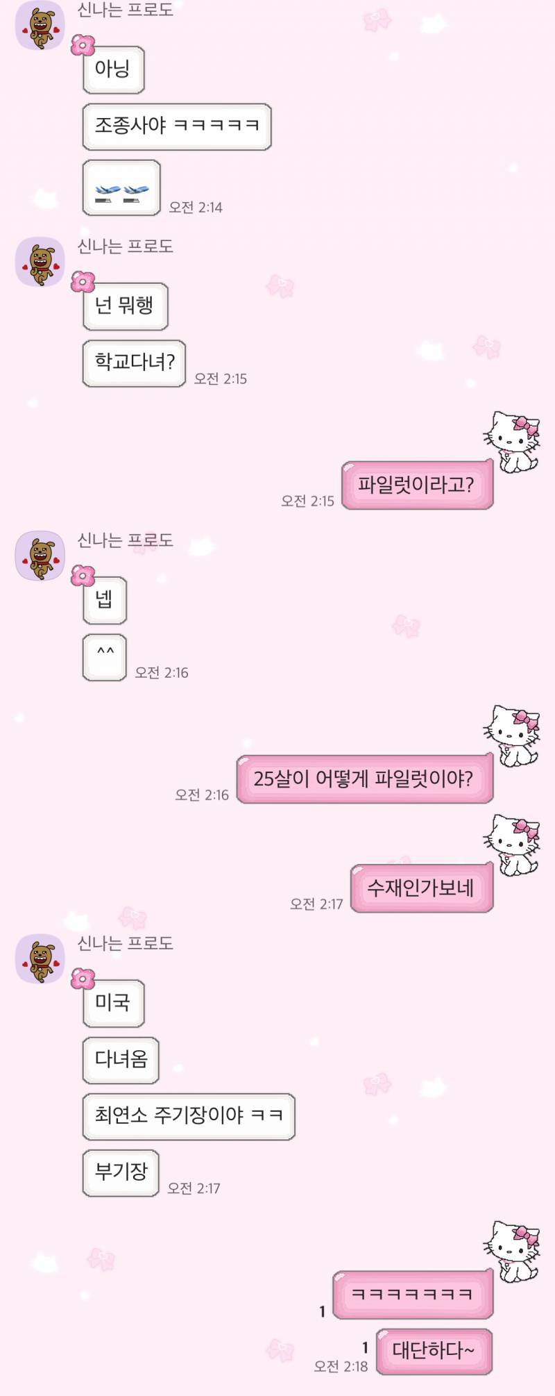 [잡담] 오픈채팅 하는데 지가 파일럿이래 ㅋㅋ | 인스티즈