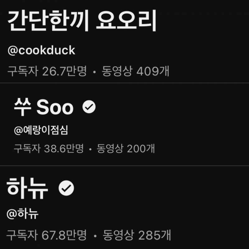 [잡담] 아 몰라 내가 보는 살림 요리 유튜버들이나 보고가 | 인스티즈
