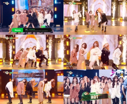 [정보/소식] 르세라핌, '뮤직뱅크' 1위..스포티파이 '위클리 톱 송 글로벌' 진입 | 인스티즈