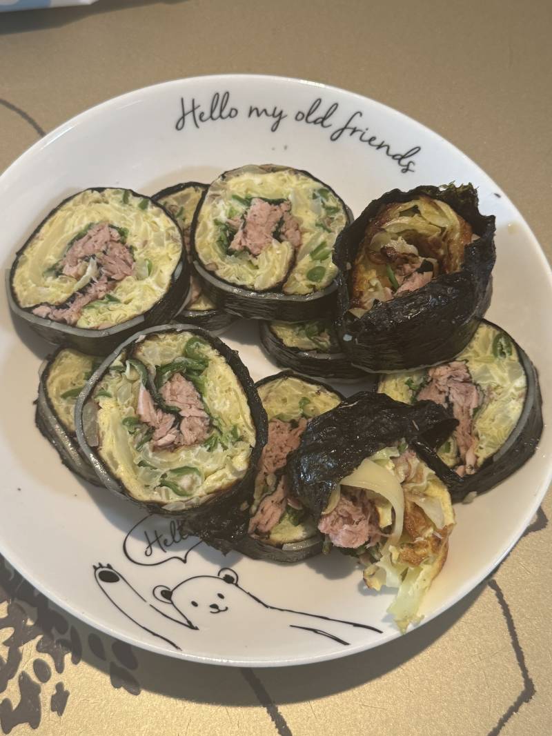 [잡담] 앗 잘 자르다가 김밥 하나 터졌다… | 인스티즈