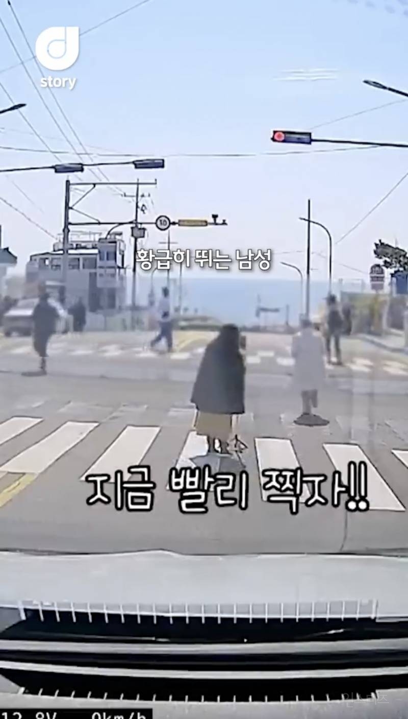 현재 논란중인 차량신호 무시하고 사진찍는 커플 ㄷㄷㄷㄷ | 인스티즈