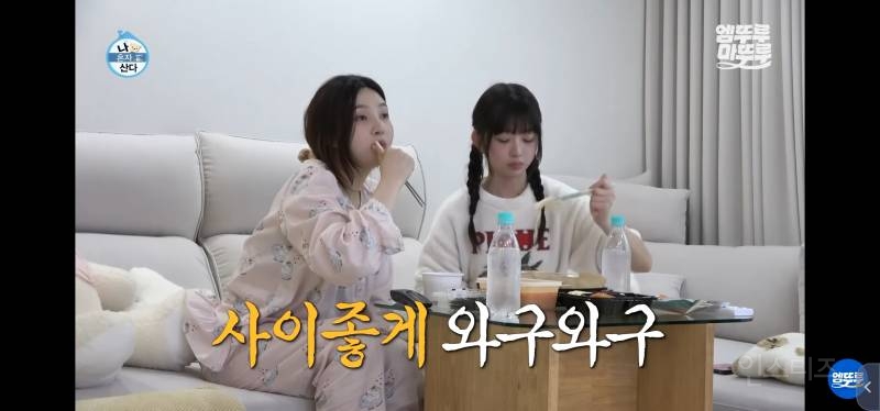 전참시에서 조이 X 레이가 찍은 틱톡.gif | 인스티즈