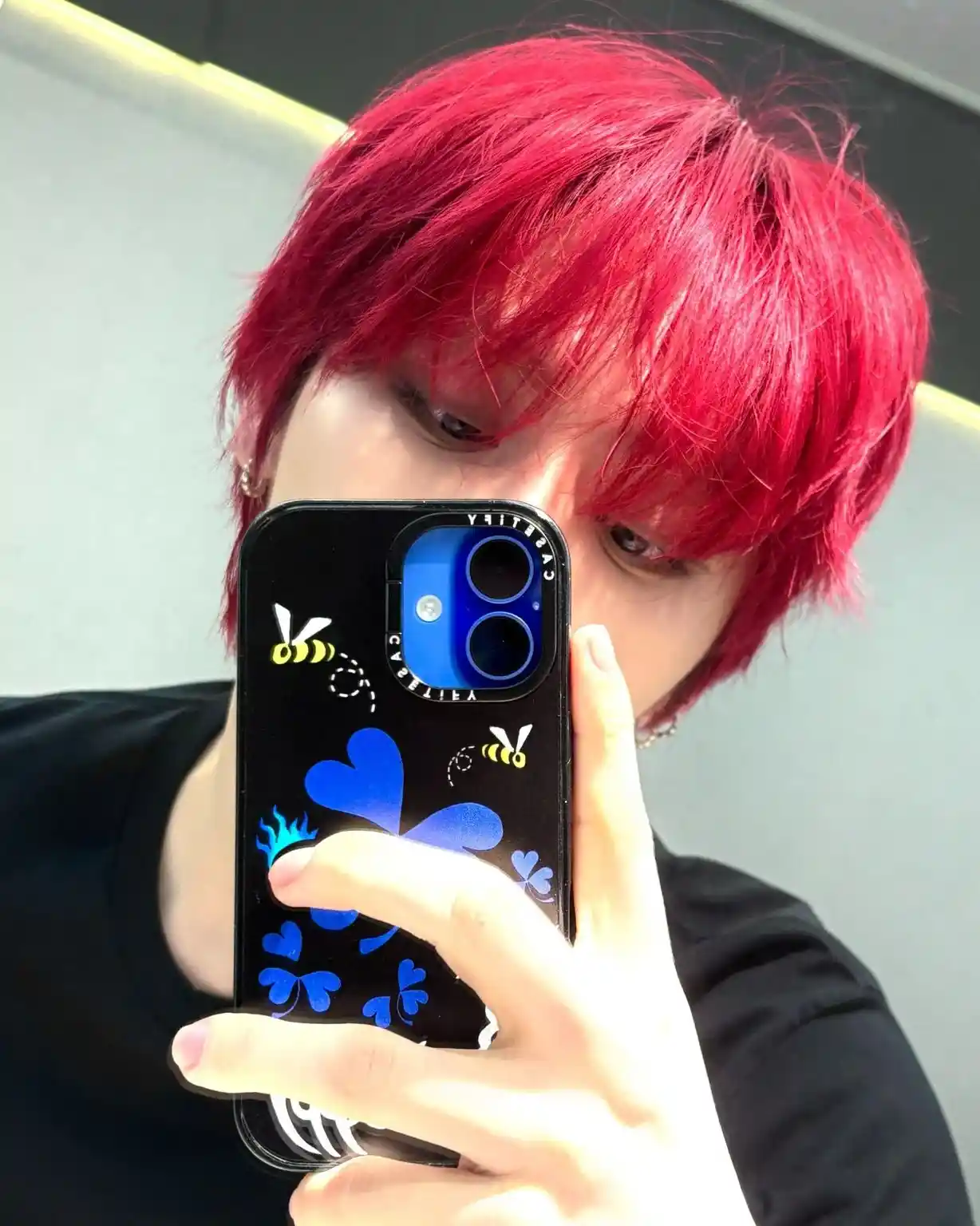 한태산 머리에 고추장 붓지 마라 한태산 한동민 탯왼 탯른 빨머 셀카 webp 공유 (3) | 인스티즈