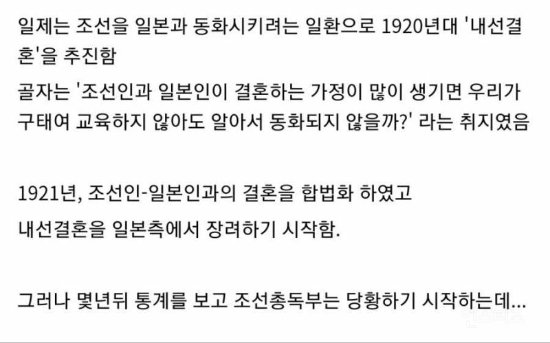  일제강점기 조선인-일본인 국제결혼 실태