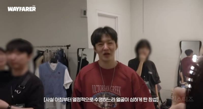  아침 수영 후 부작용 겪은 이창섭.jpg