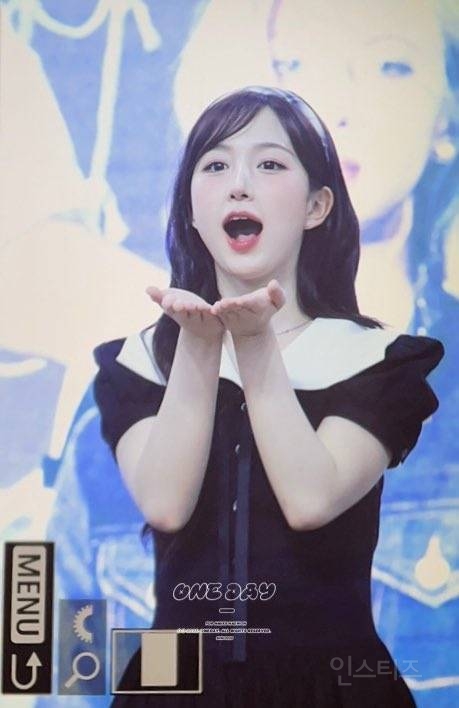 헤어밴드 개찰떡으로 팬들 반응 좋았던 어제자 엔믹스 해원.jpg | 인스티즈