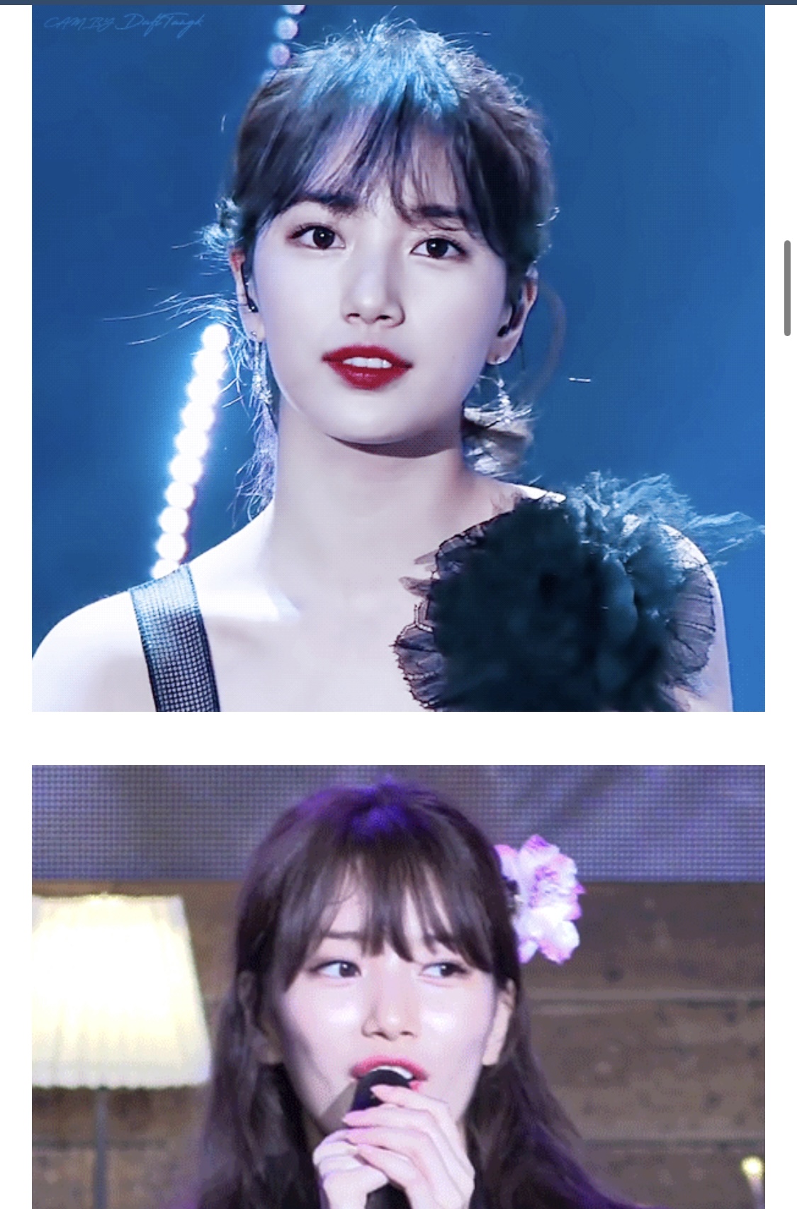 [잡담] 수지 렌즈 직경 어느정도 일까 | 인스티즈