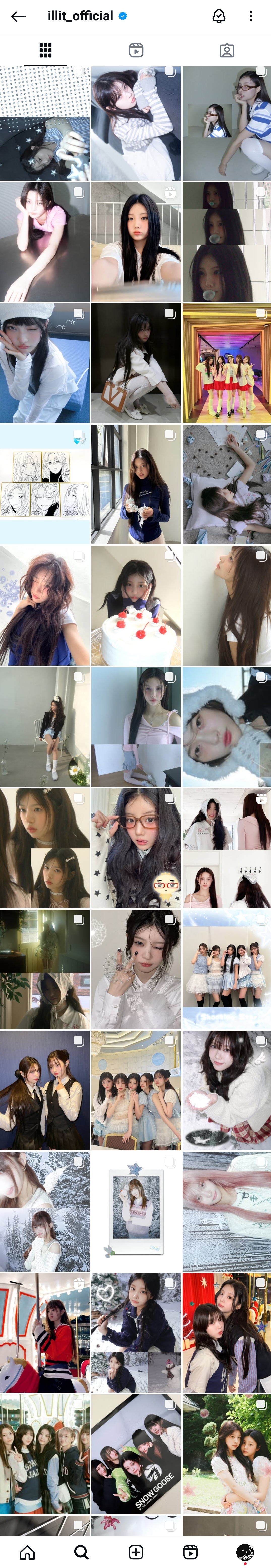 [잡담] 아일릿 인스타 피드 진짜 요즘느좋감성 그자체긴 하네 | 인스티즈