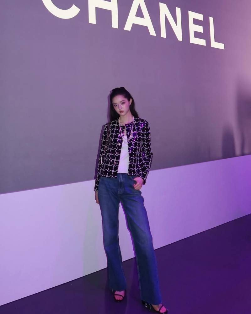 약 8년 만에 신규 런칭한 샤넬 향수 론칭 이벤트 한국 대표로 참여한 모델 비주얼 | 인스티즈